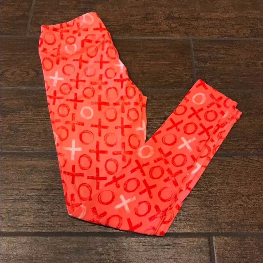Lularoe os valentines leggings